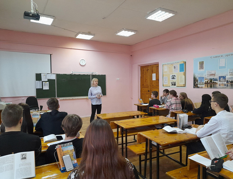 Профориентационные встречи в школах Псковской области