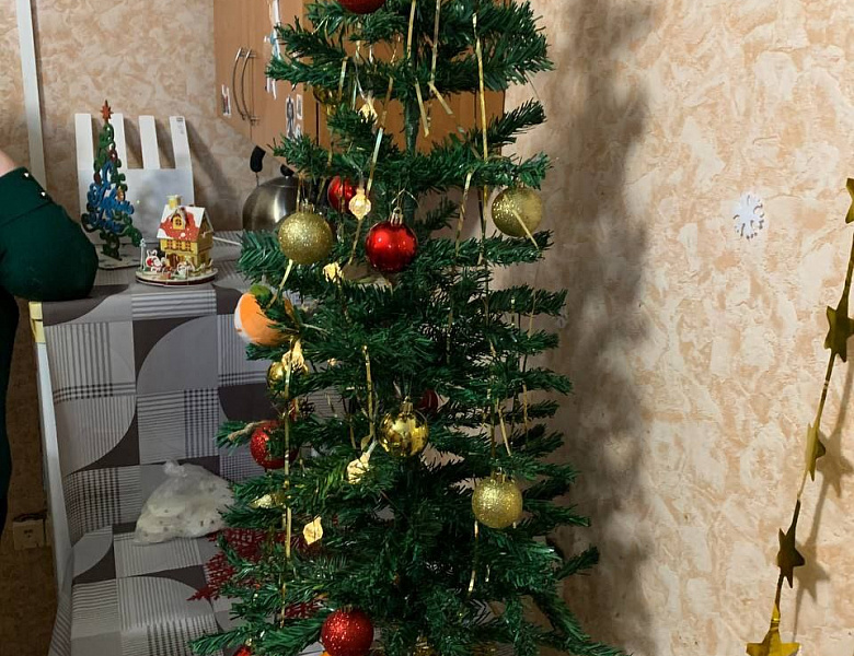 Новогоднее настроение в общежитии ПКТ