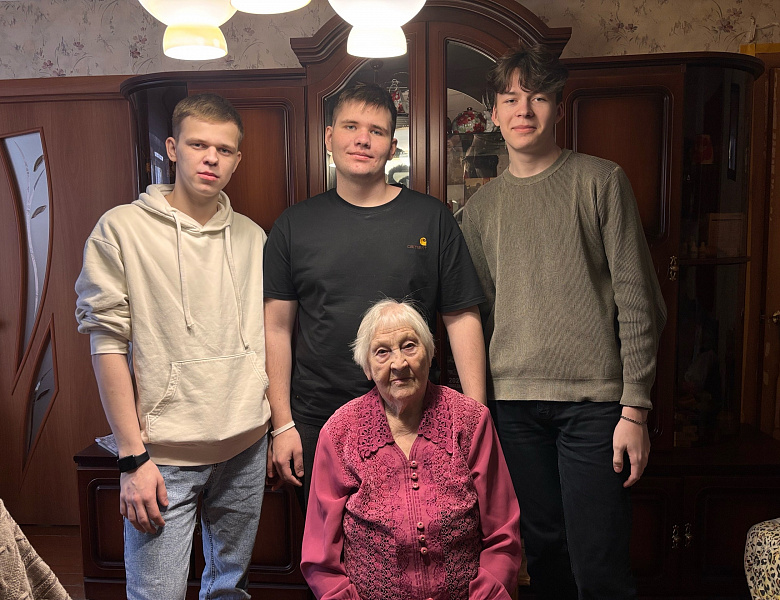 Восхищаемся ветераном